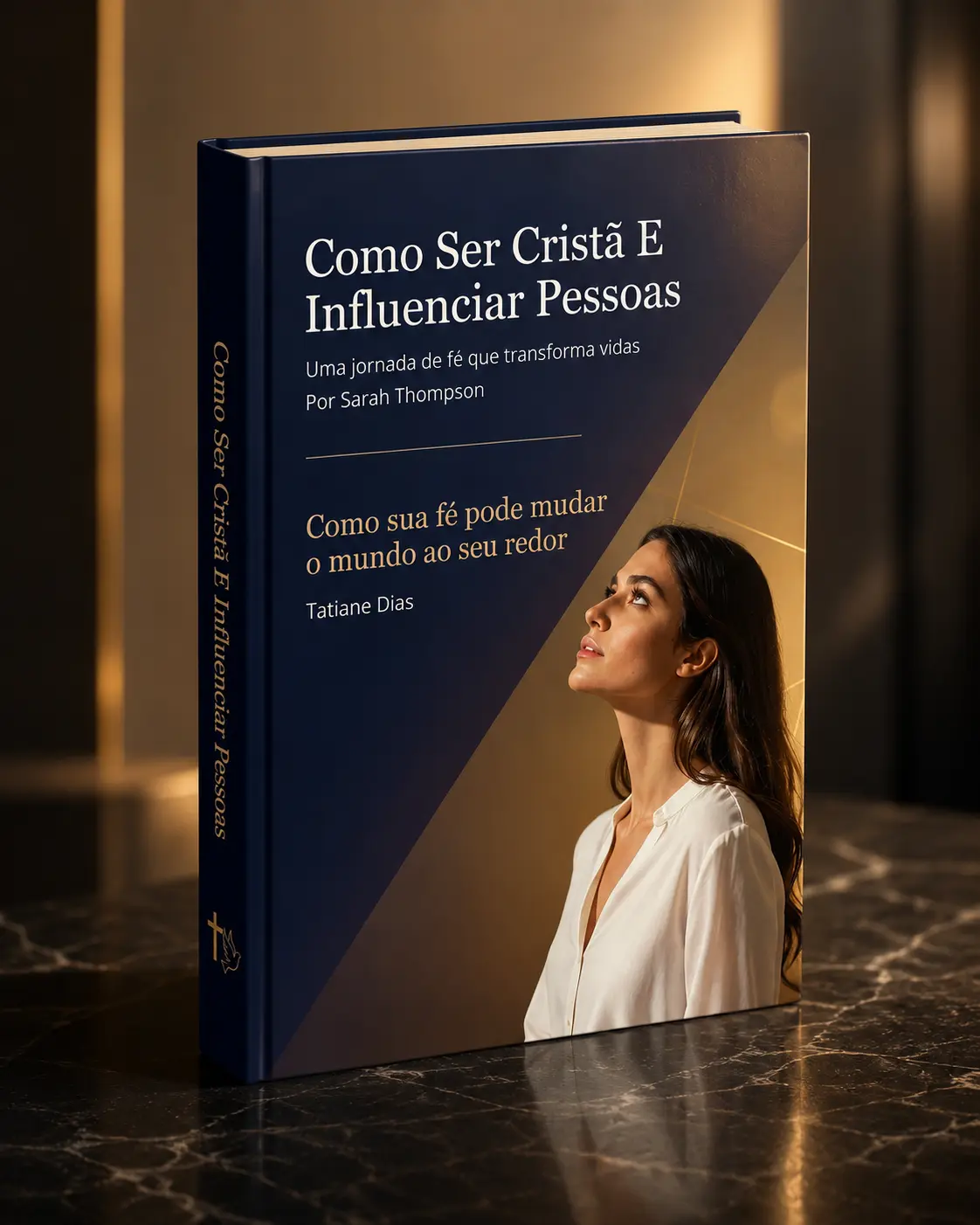 Mockup do E-book Como Ser Cristã e Influenciar Pessoas